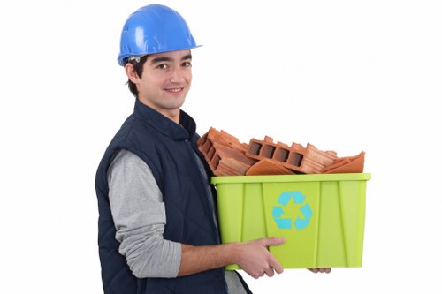 Hazardous waste containers in Edmonton facilities