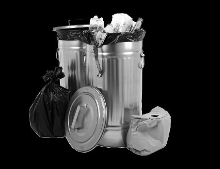 Recycling process at Edmonton Skip Hire facility