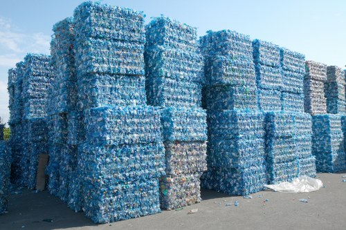 Efficient use of skip space for waste management
